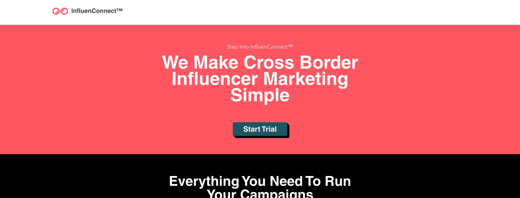 The InfluenConnect site